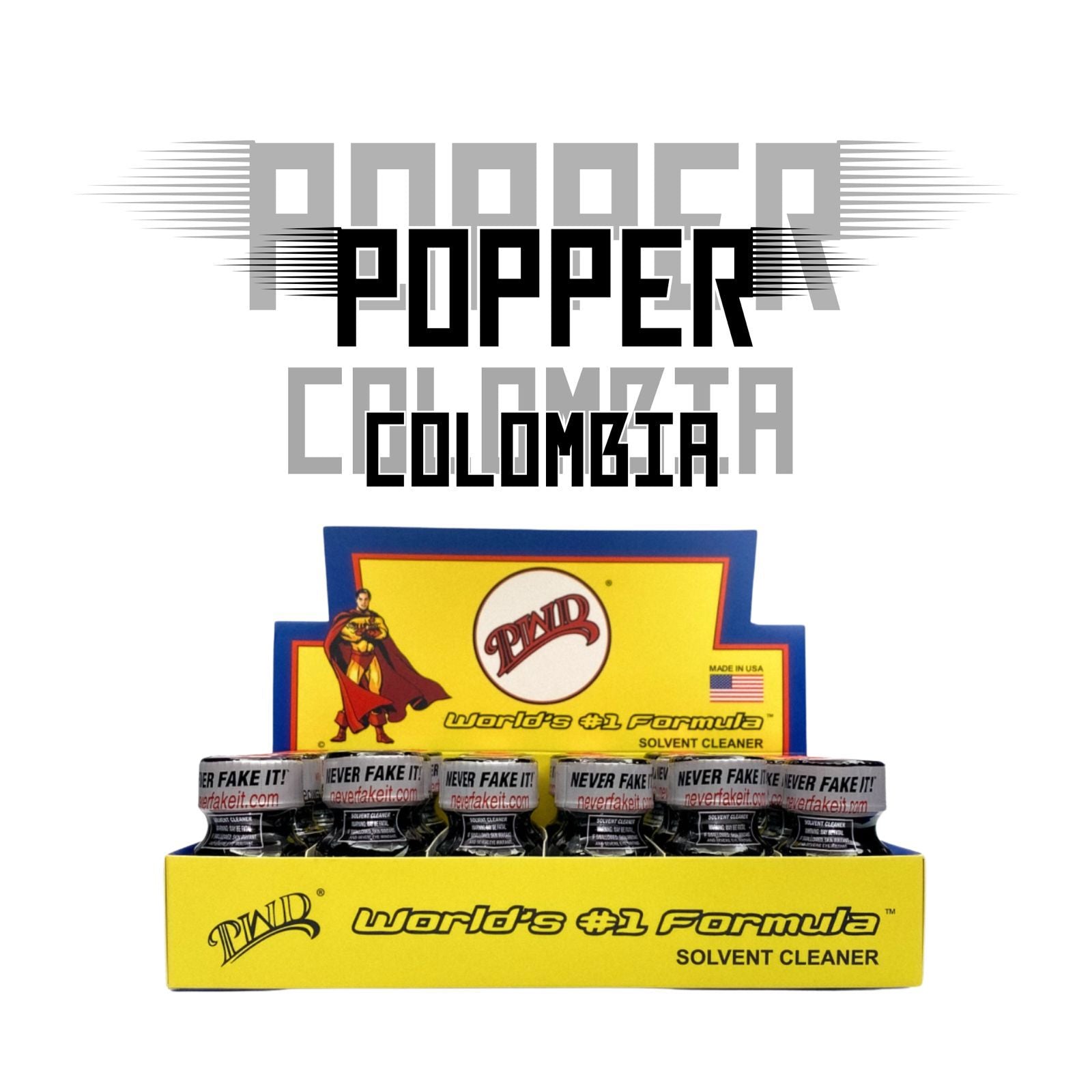 SUPER RUSH BLACK LABEL 10ML X 18 UNIDADES