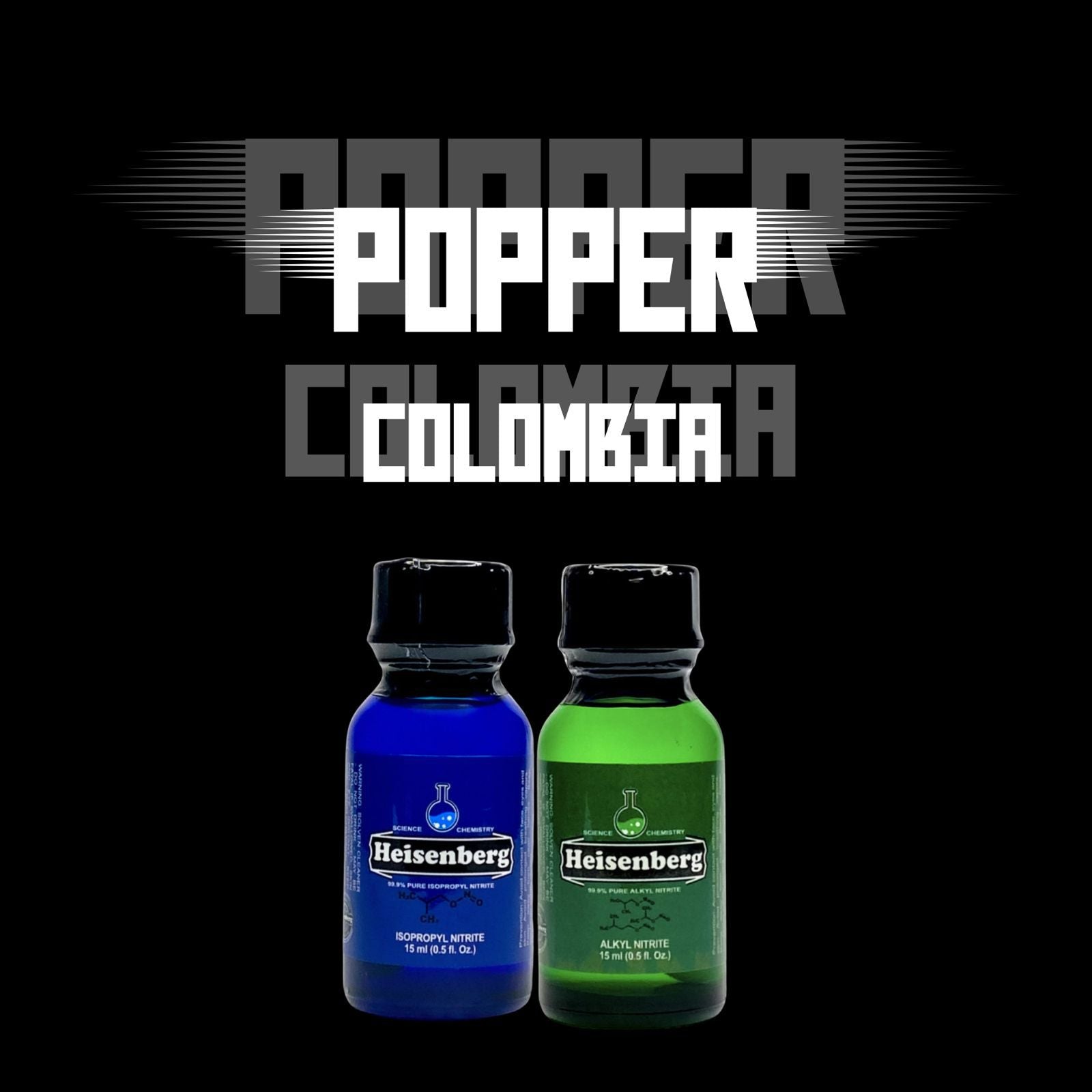 HEISENBERG PACK DUO GREEN & BLUE - 2 DE 15 ML