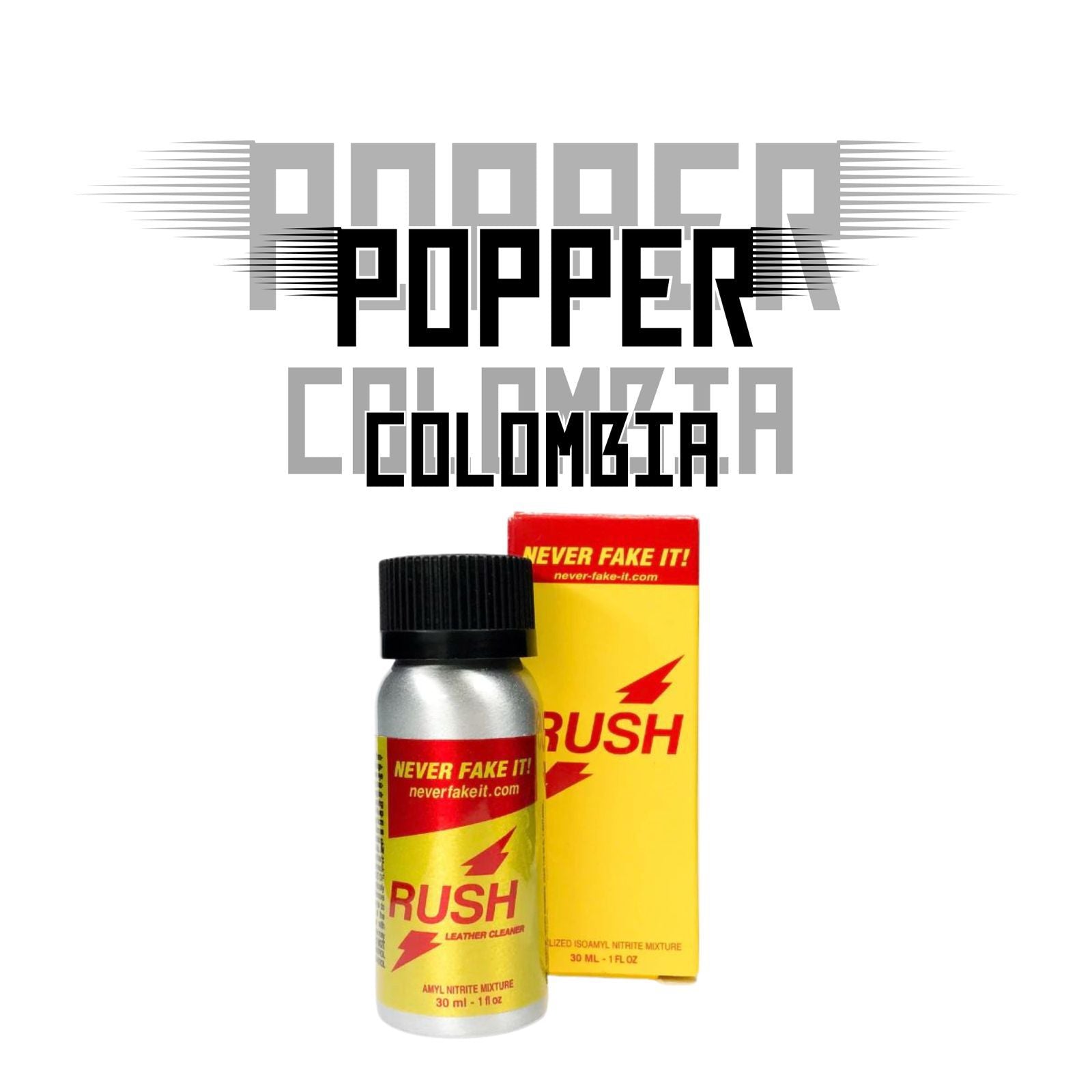 RUSH ALUMINIO 30 ML- POTENTE, ESTABLE Y CON DISEÑO PREMIUM