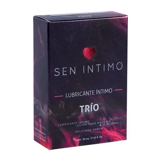 Lubricante Íntimo Trío Placer 30ml - Sen Íntimo