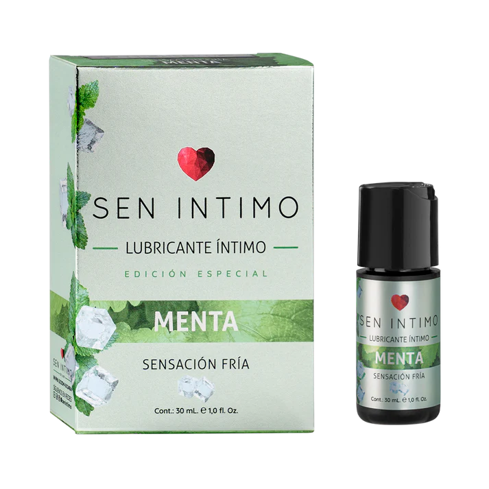 Lubricante Íntimo de Menta 30ml - Sen Íntimo
