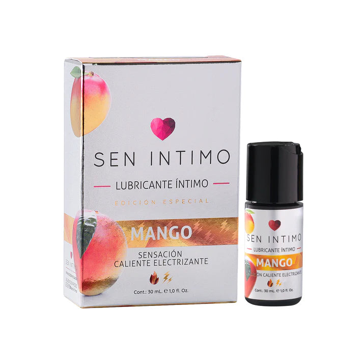 Lubricante Íntimo Electrizante Mango 30ml - Sen Íntimo